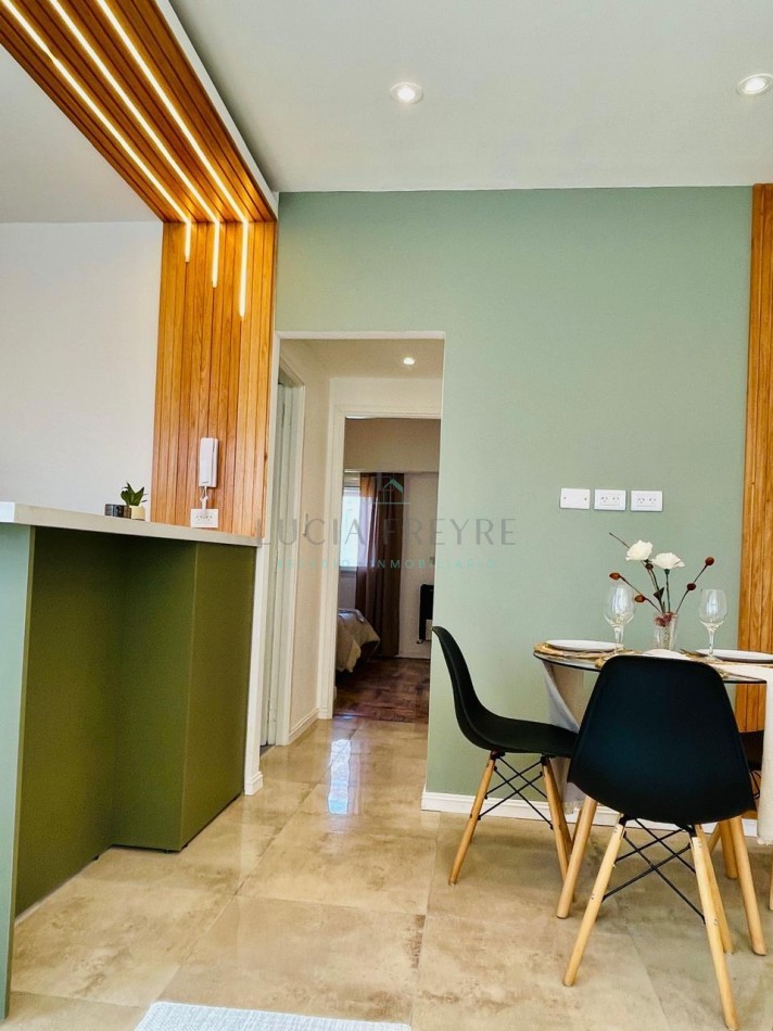 Dpto 2 ambientes al contrafrente  