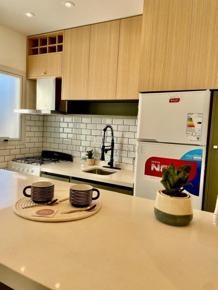 Dpto 2 ambientes al contrafrente  